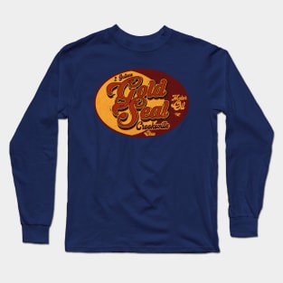 Vintage Gold Motor Oil Long Sleeve T-Shirt